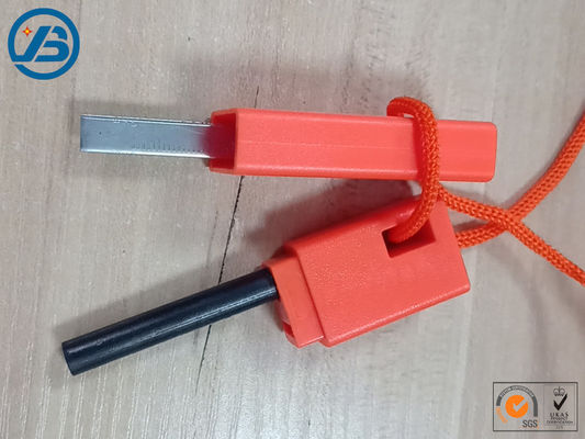 買う 熱い販売のコンパスおよび笛が付いている屋外の緊急のマグネシウムの発火具 online manufacture